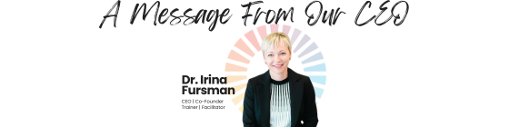 A message from our CEO Irina Fursman 2025